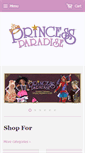 Mobile Screenshot of princessparadisestore.com